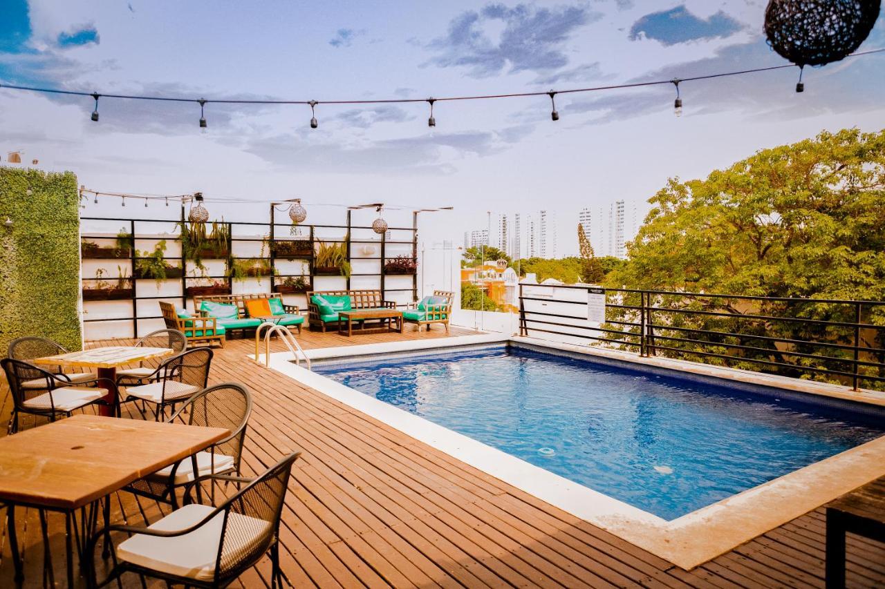 Nomads Hotel & Rooftop Pool Канкун Экстерьер фото