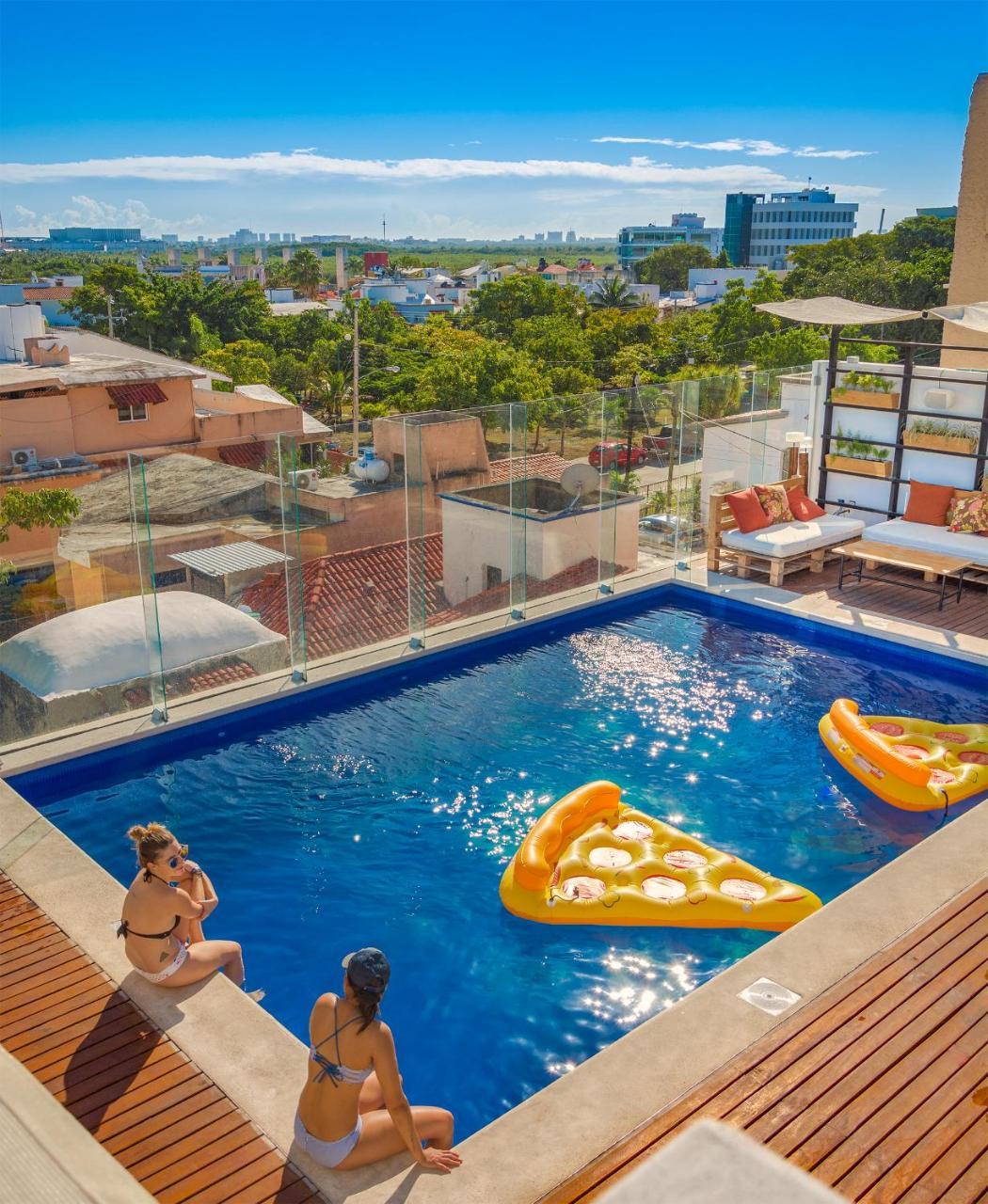 Nomads Hotel & Rooftop Pool Канкун Экстерьер фото