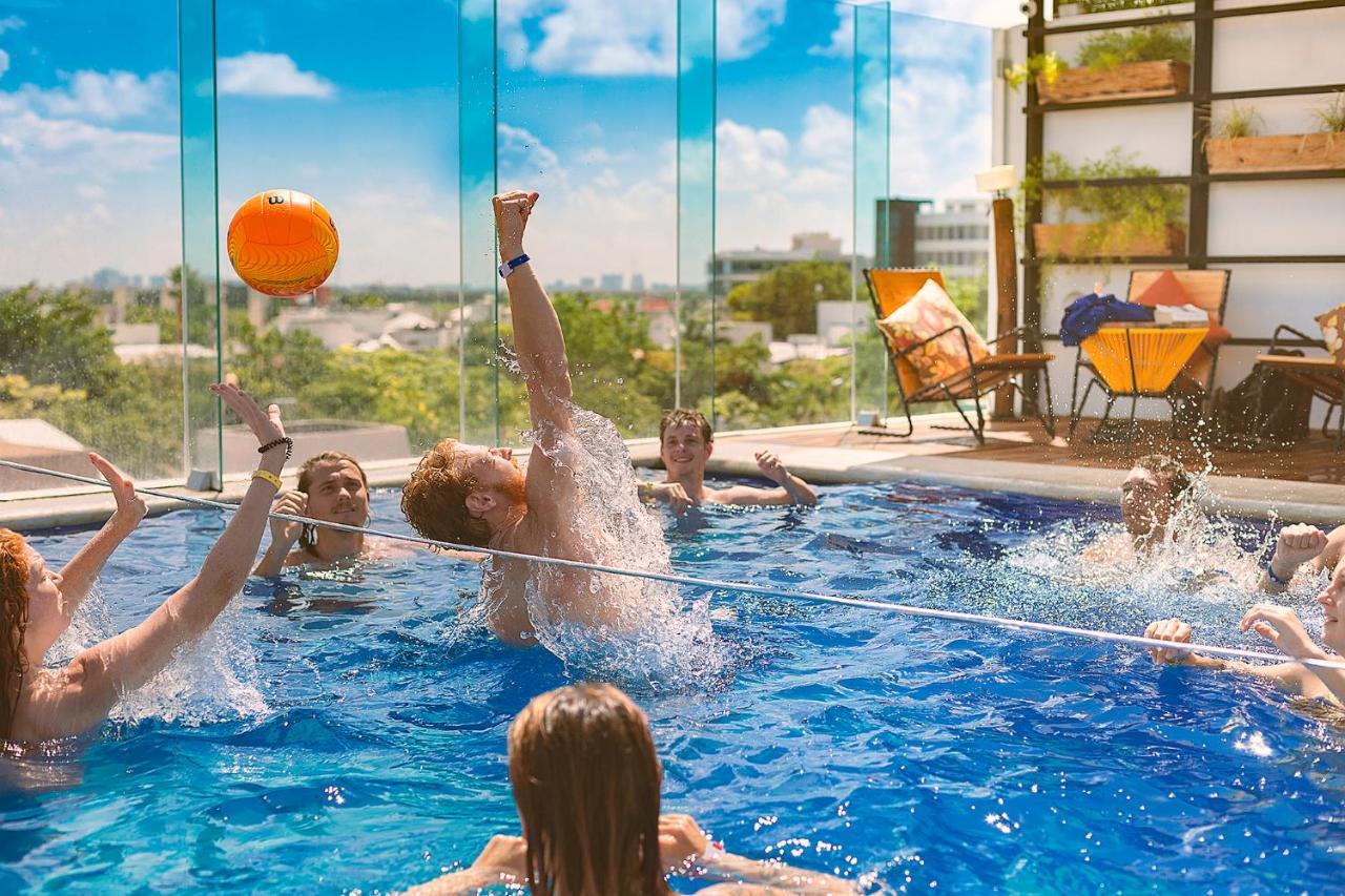 Nomads Hotel & Rooftop Pool Канкун Экстерьер фото